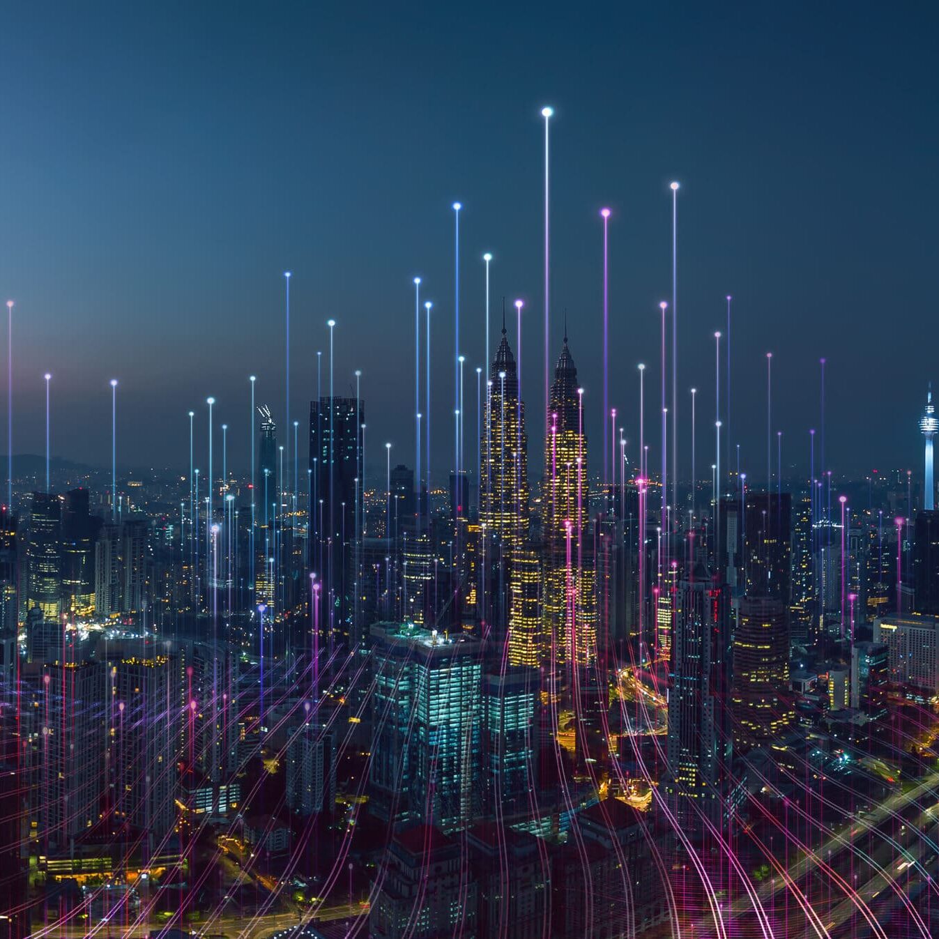 Image of Network Connected City